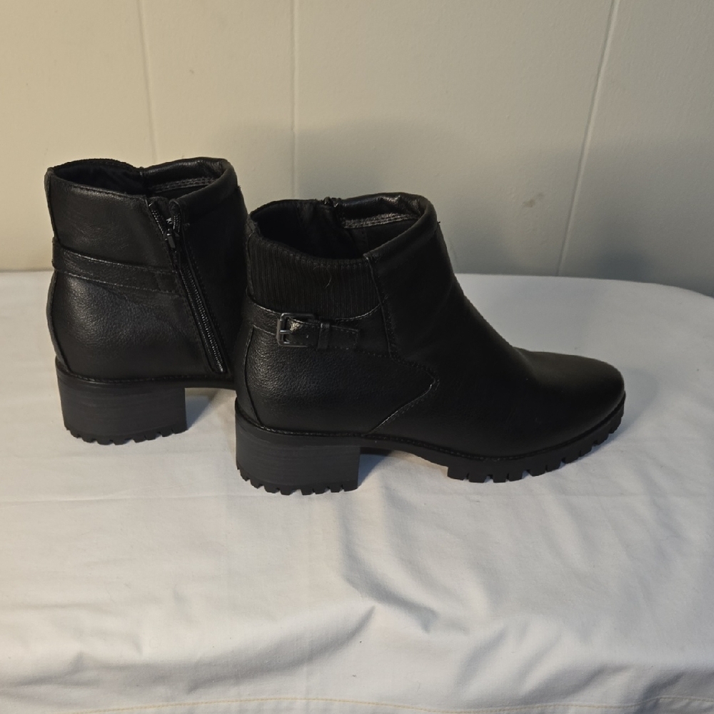 BareTraps Black Ankle Booties